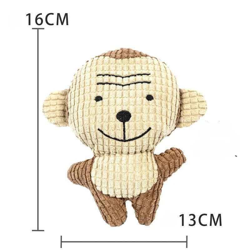 Squeaky Plush Duck Dog Toy | Bite-Resistant | Teeth Grinding | For Small & Large Dogs