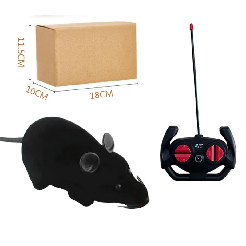 Petssify Remote Control Robot Mouse Cat Toy – Wireless Electric Interactive Rat