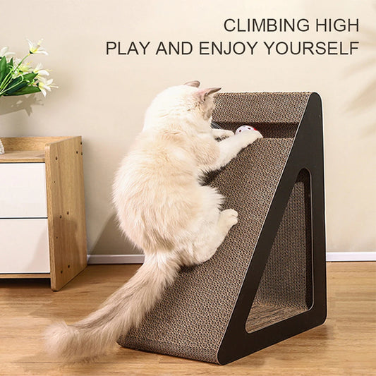 Cat Scratching Board Protect Furniture Ramps Cat Scratching Posts With Rotating Ball Sturdy Relieves Cat Stress Toy For Pet Cat