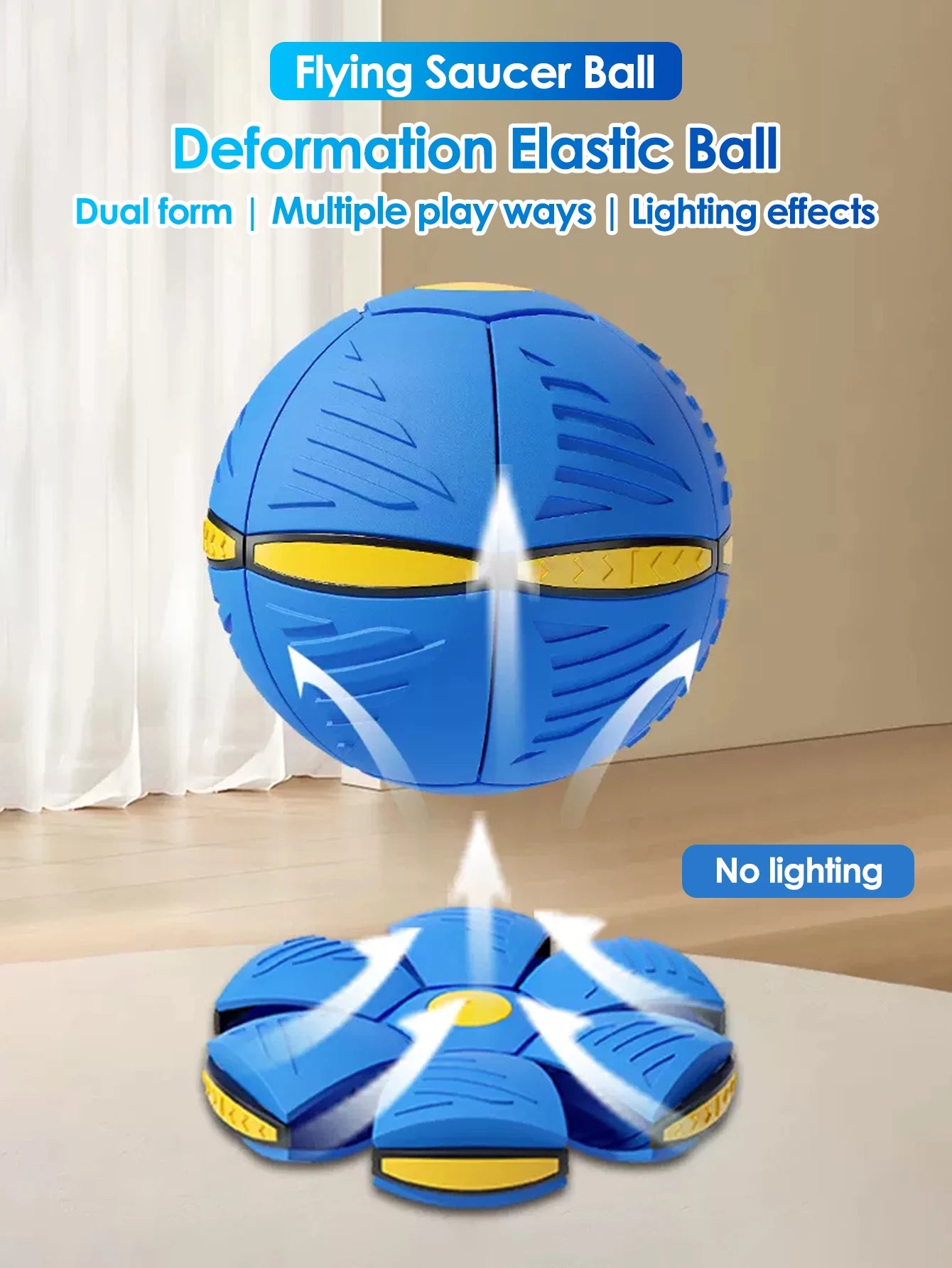 1pcs Floating Football Children's Interactive Football Electric Indoor Parent-child Interactive Sports Toys Creative Sports Toys