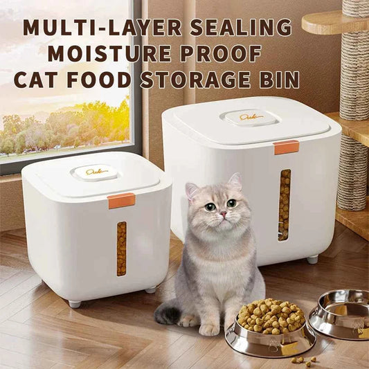 Airtight Pet Food Storage Container | Keep Your Dog & Cat Food Fresh and Protected