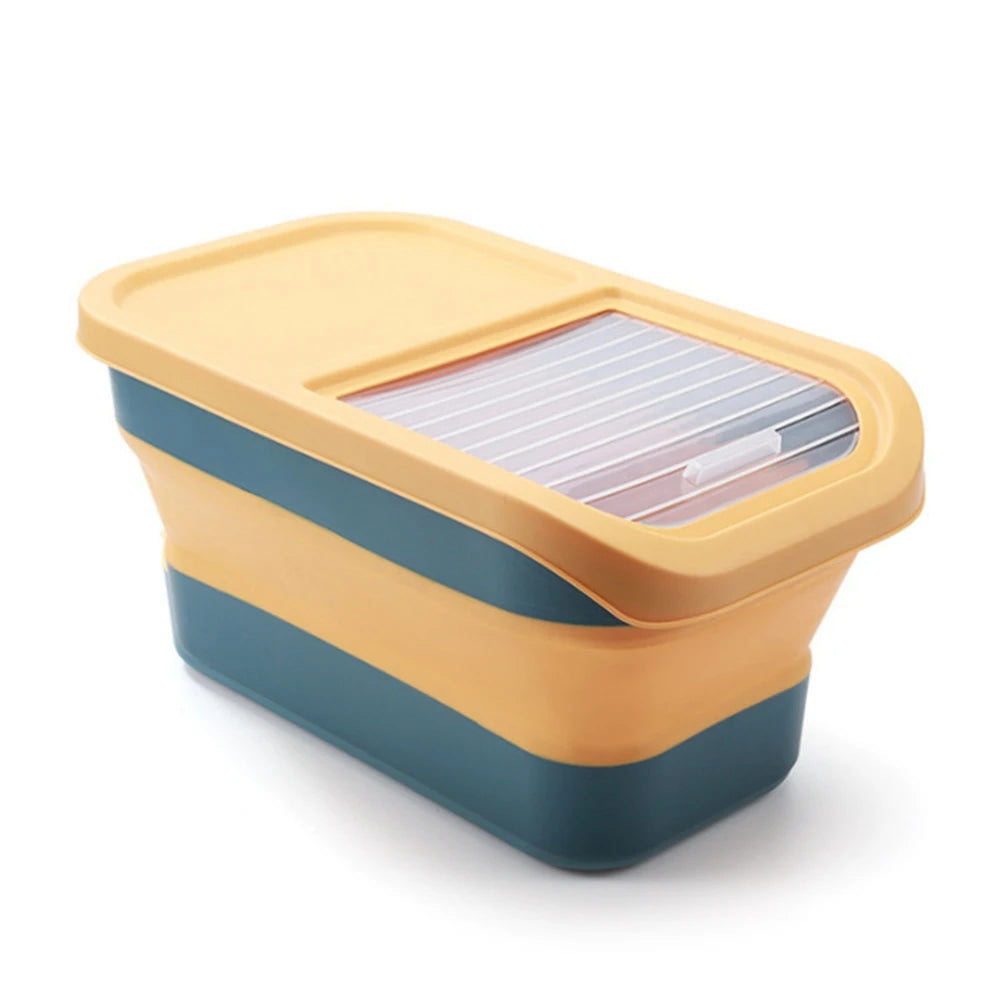 Petssify Collapsible Pet Food Storage Container – Airtight 33LB Dry Food Box