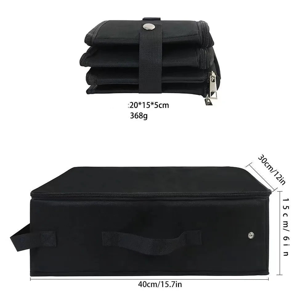 Petssify Portable Collapsible Cat Litter Box – Leak-Proof Travel Pan