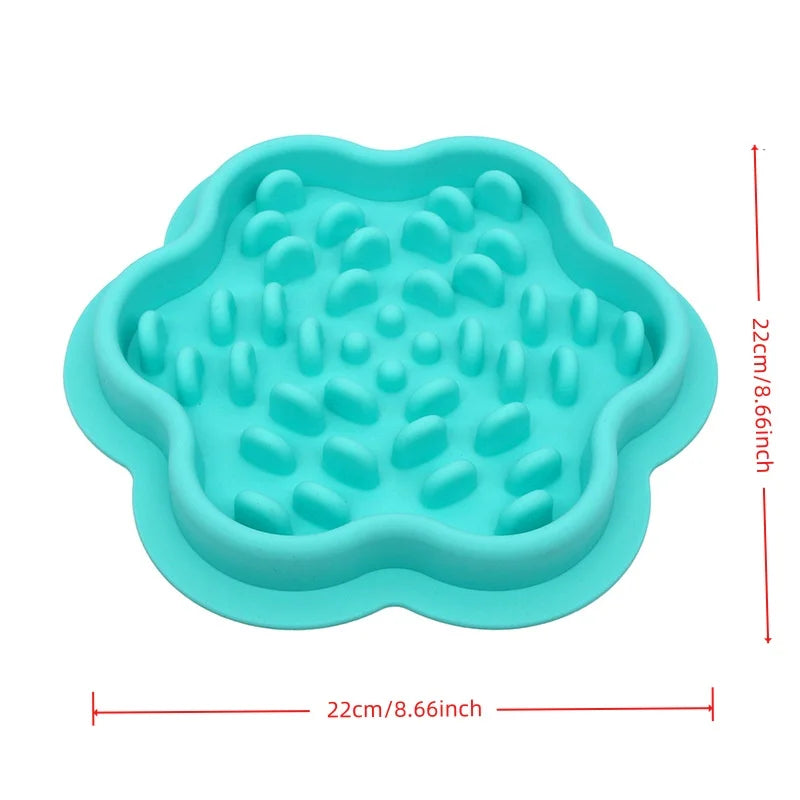 Petssify Edible Silicone Slow Feeder Bowl – Anti-Knock Pet Food Mat