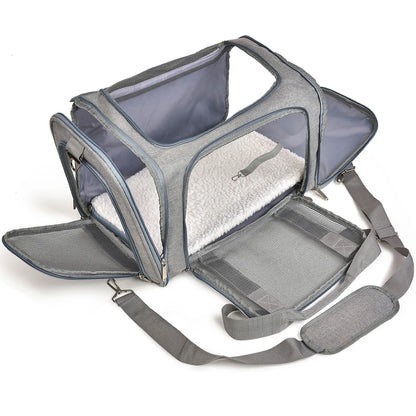 Petssify Airline-Approved Pet Carrier Backpack – Soft-Sided Travel Bag for Small Dogs & Cats