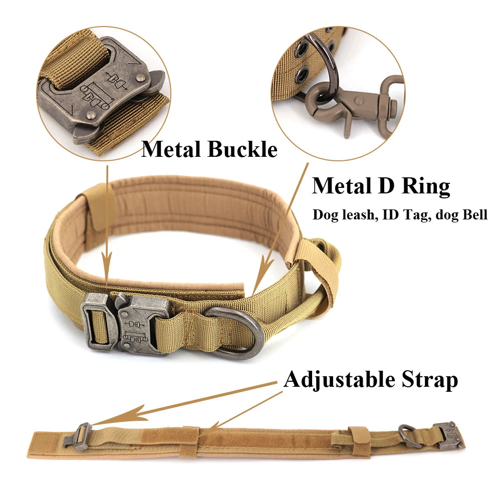 Large Dog Harness & Leash Set | Training Walking Vest | For German Shepherd, Malinois & Large Breeds