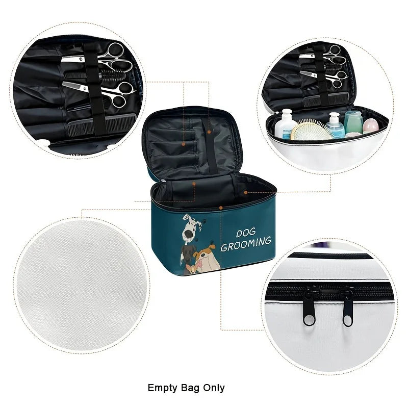 Petssify Pet Grooming Storage Bag – Portable Waterproof Organizer