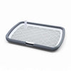Petssify Dog Potty Training Toilet Tray – Reusable Pee Pad Holder with Net