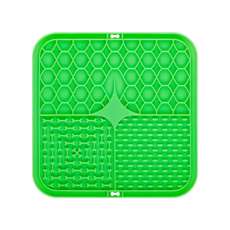 Petssify Silicone Lick Mat – Slow Feeder & Bathing Distraction Mat for Dogs & Cats