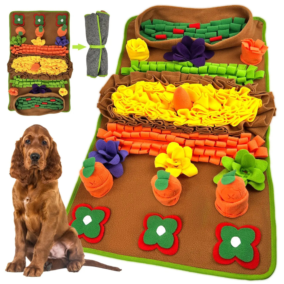 Petssify Sniffing Pad – Slow Feeding Foraging Toy for Dogs