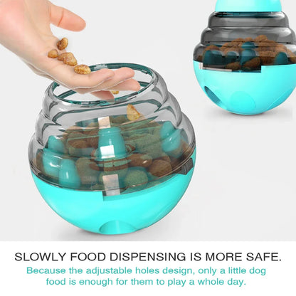 Petssify Treat Dispenser Dog Toy – Interactive Rolling Tumbler for All Sizes