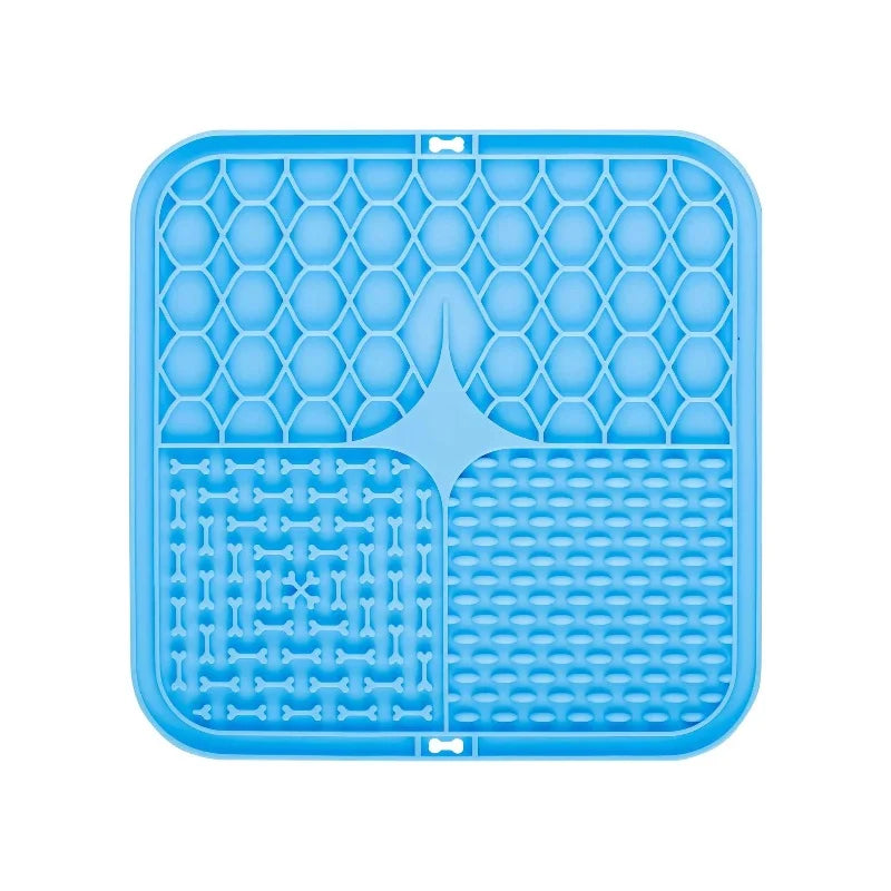 Petssify Silicone Lick Mat – Slow Feeder & Bathing Distraction Mat for Dogs & Cats