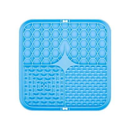 Petssify Silicone Lick Mat – Slow Feeder & Bathing Distraction Mat for Dogs & Cats