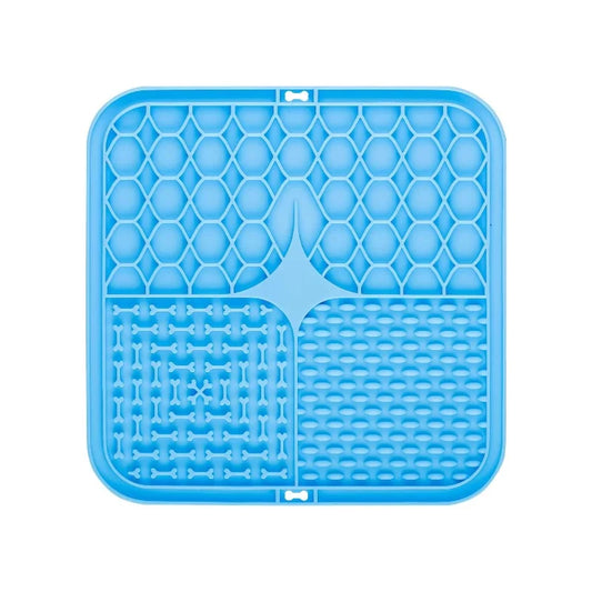 Petssify Silicone Lick Mat – Slow Feeder & Bathing Distraction Mat for Dogs & Cats