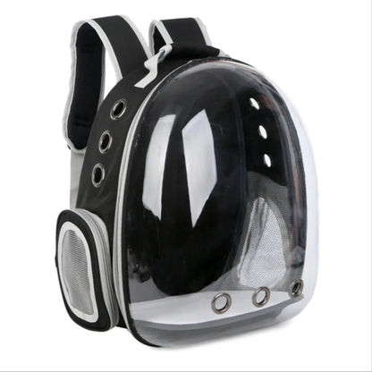 Petssify Transparent Bubble Cat Carrier Backpack – Breathable Travel Capsule