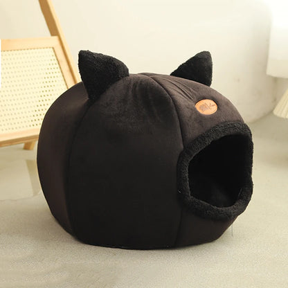 Petssify Deep Sleep Comfort Cat Bed – Cozy Cave Nest for Cats & Small Dogs
