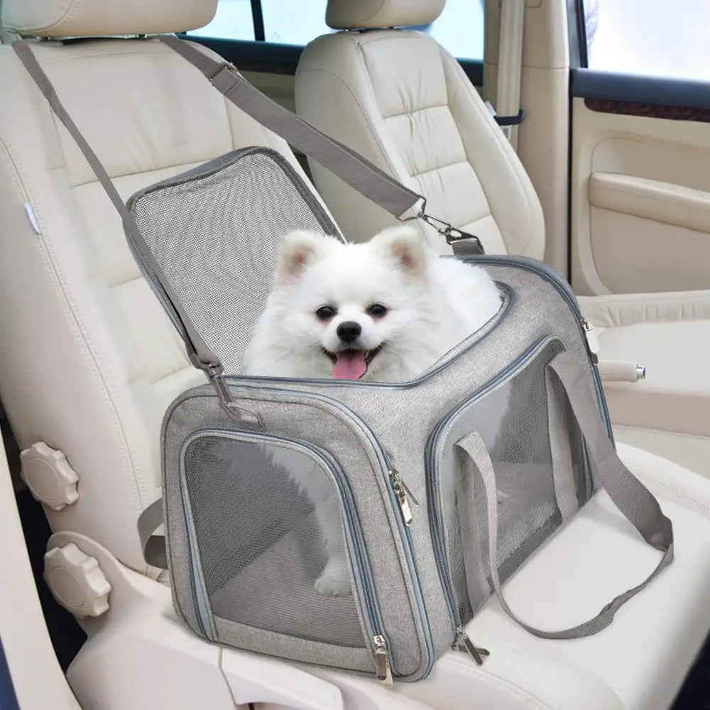 Petssify Airline-Approved Pet Carrier Backpack – Soft-Sided Travel Bag for Small Dogs & Cats