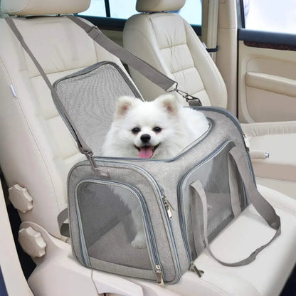 Petssify Airline-Approved Pet Carrier Backpack – Soft-Sided Travel Bag for Small Dogs & Cats