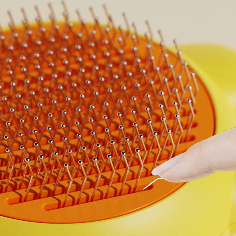 Magic Pet Grooming Comb | Needle Massage Brush | Removes Tangles | For Cats & Dogs