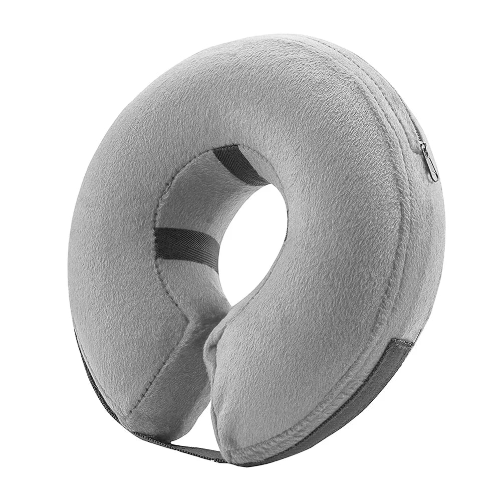 Petssify Inflatable Dog Cone Collar – Soft Recovery Donut for Dogs & Cats