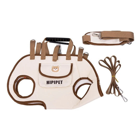 Air-Lift No-Pull Dog Harness Backpack – Escape-Proof & Breathable for Small Dogs