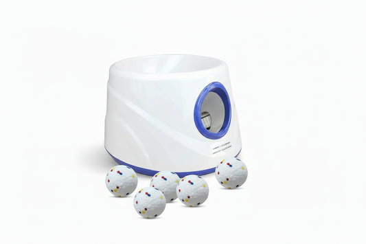 Automatic Pet Ball Throwing Machine | Compact Size | Carries 3 Balls | Outdoor Dog Thrower