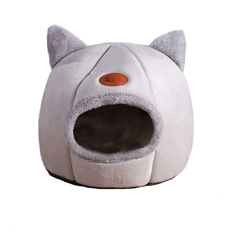 Petssify Deep Sleep Comfort Cat Bed – Cozy Cave Nest for Cats & Small Dogs