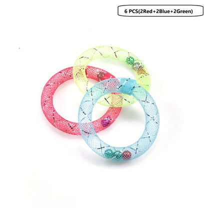 Petssify Donut-Shaped Self-Play Cat Toy – Flexible Tube with Bell Sound