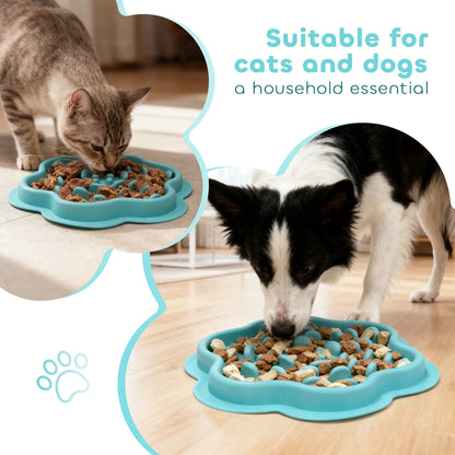 Petssify Edible Silicone Slow Feeder Bowl – Anti-Knock Pet Food Mat