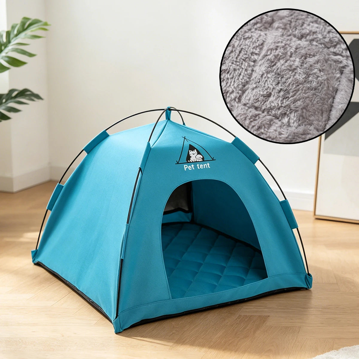 Petssify Waterproof Teepee Pet Tent – Breathable Indoor/Outdoor Play House