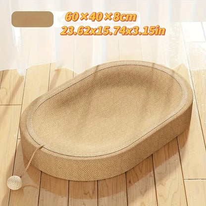 Petssify Universal Cat Scratching Board Bed – Durable Sisal Multi-Functional Toy Set