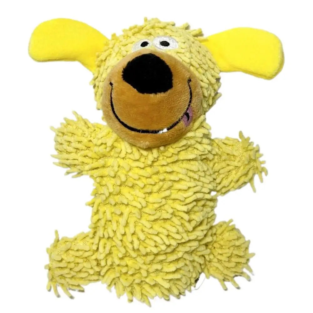 Squeaky Dog Toys Plush Cartoon Puppy Toys Aggressive Chewers Interactive Games Soft Doll Small Dogs Teeth Grinding Pet Products