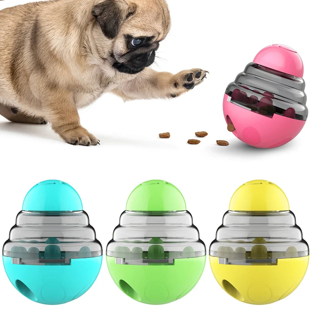 Petssify Treat Dispenser Dog Toy – Interactive Rolling Tumbler for All Sizes