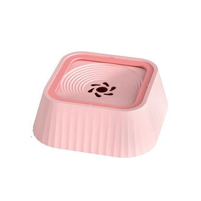 1 Piece of Spill-Proof Water Bowl for Pets - Designed for Cats and Dogs with Non-Slip Base and Floating Feature