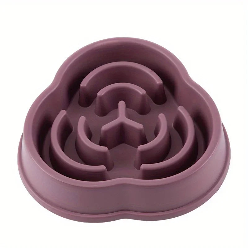 Petssify Slow Feeder Dog Bowl – Anti-Choke Anti-Overturning Pet Food Bowl