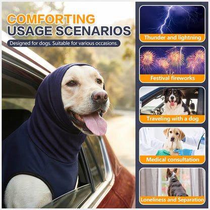 Petssify Dog Anxiety Vest – Skin-Friendly Calming Thunder Jacket for Dogs