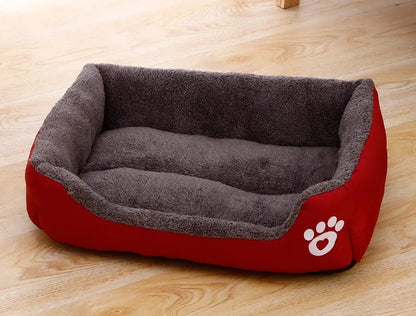 Petssify Large Square Nest Pet Bed – Candy-Colored Cozy Kennel for Dogs & Cats