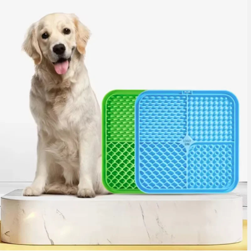 Petssify Silicone Lick Mat – Slow Feeder & Bathing Distraction Mat for Dogs & Cats