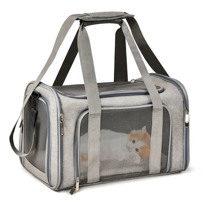 Petssify Airline-Approved Pet Carrier Backpack – Soft-Sided Travel Bag for Small Dogs & Cats