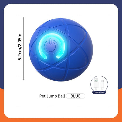 Smart Dog Toys Ball Electronic Interactive Pet Toy Moving Ball USB Automatic Moving Bouncing for Puppy Birthday gift Cat Product