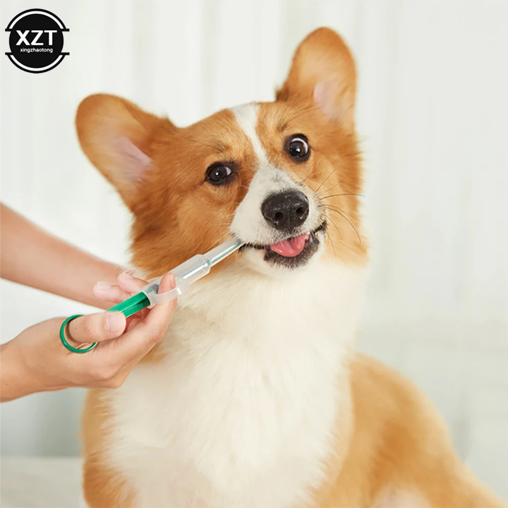 Petssify 2-in-1 Pet Medicine Syringe – Pill Gun & Liquid Dispenser for Dogs & Cats