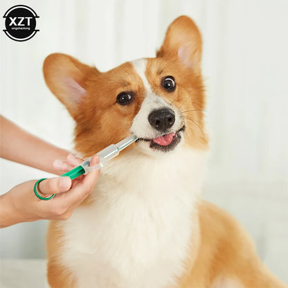 Petssify 2-in-1 Pet Medicine Syringe – Pill Gun & Liquid Dispenser for Dogs & Cats