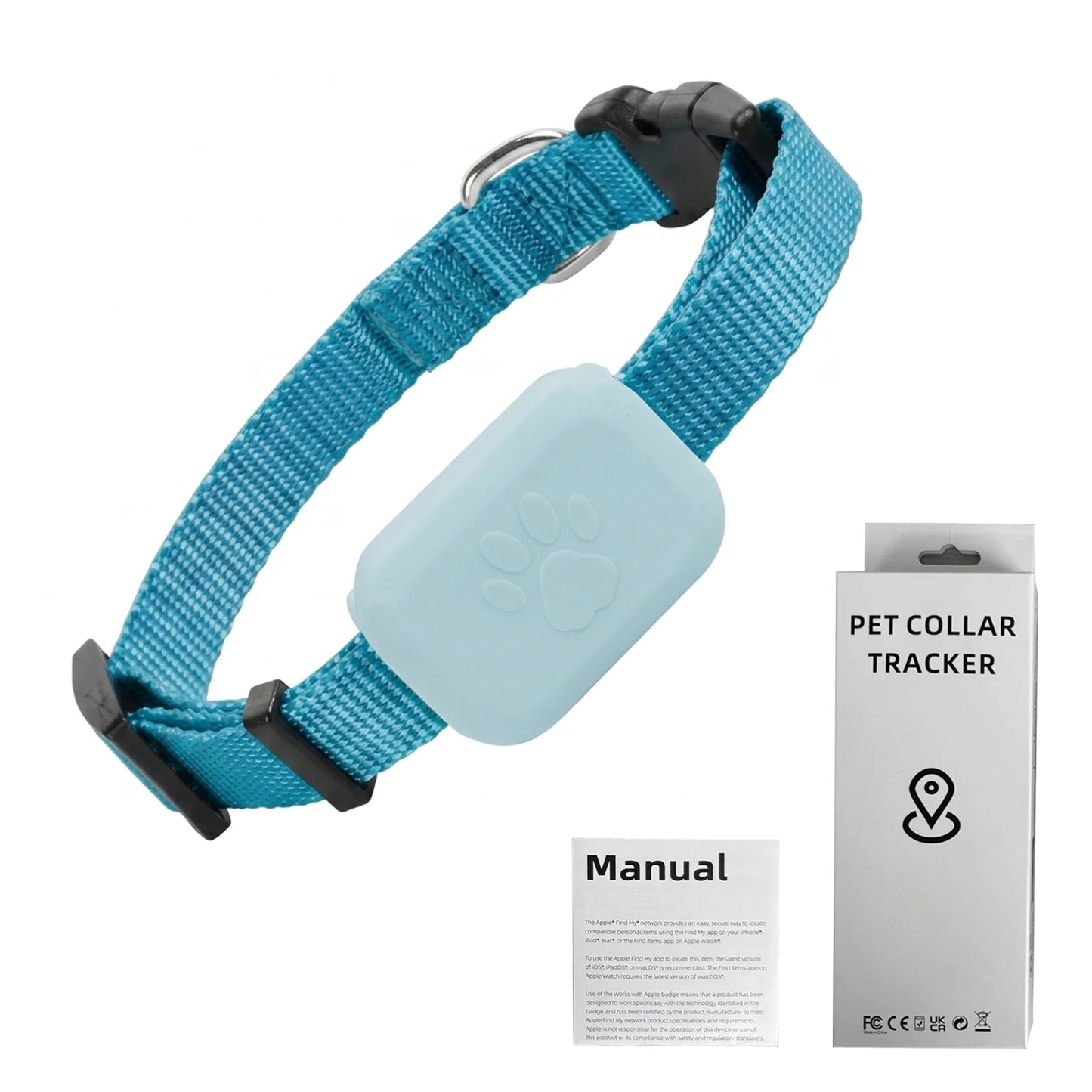 Petssify Remote Pet GPS Tracker – Waterproof Apple Find My Collar for Dogs & Cats