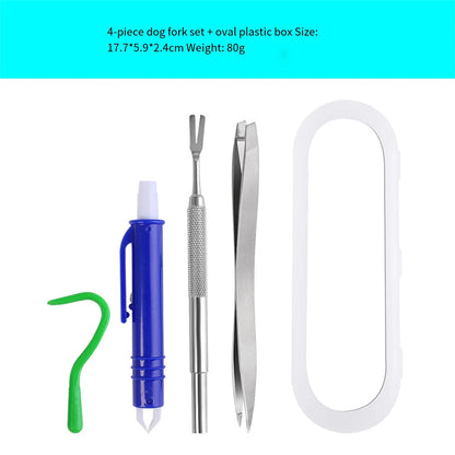 Petssify Tick & Flea Removal Kit – 7-Piece Tool Set for Dogs, Cats & Humans