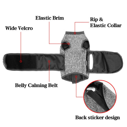 Petssify Cat Anxiety Jacket – Calming Thunder Vest for Stress Relief