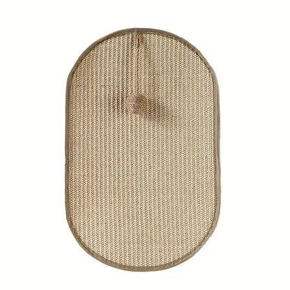 Petssify 3-in-1 Sisal Cat Station – Washable Wall-Mounted Scratcher with Toy