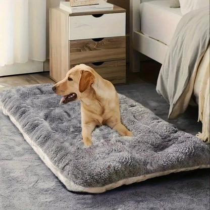 Petssify Large Plush Sofa Dog Bed – Thickened Super Soft Mat for All Sizes