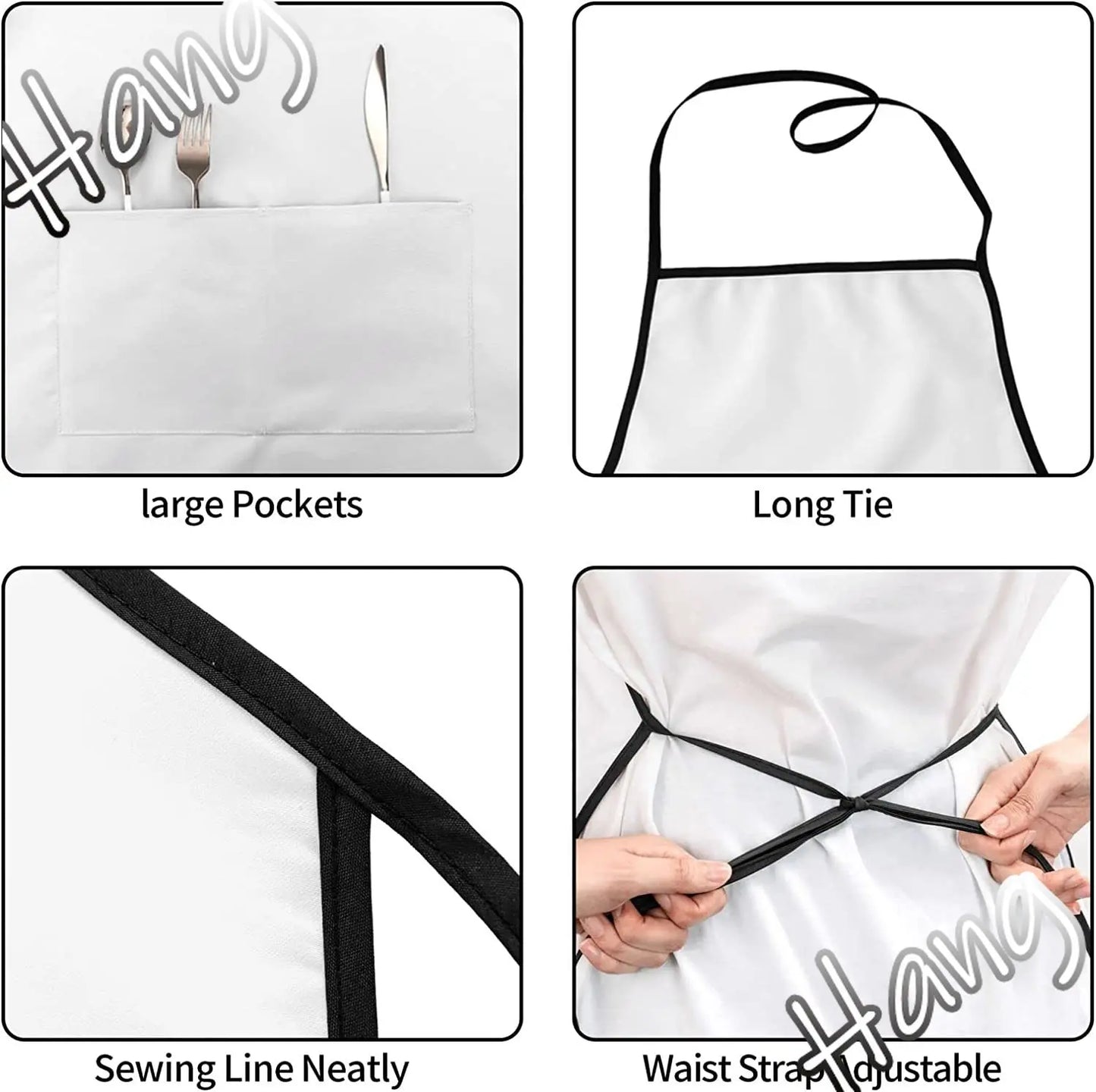 Petssify Waterproof Pet Grooming Apron – Adjustable Kitchen & BBQ Bib with Pockets