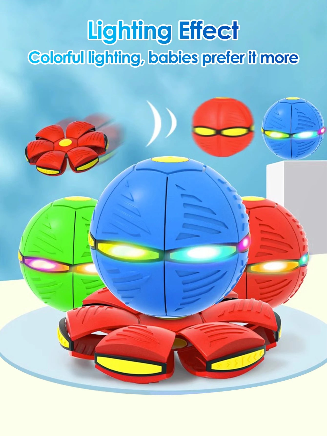 1pcs Floating Football Children's Interactive Football Electric Indoor Parent-child Interactive Sports Toys Creative Sports Toys