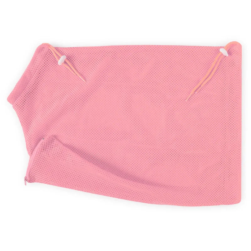 Petssify Mesh Cat Grooming Shower Bag – Adjustable Restraint for Bathing & Nail Trimming